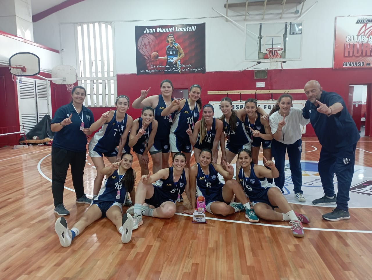 B Squet Femenino Rivadavia Fue Campe N En Tres Arroyos Ecos Diarios