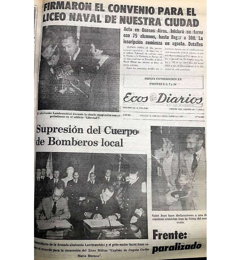 A 43 años de la firma de un convenio histórico