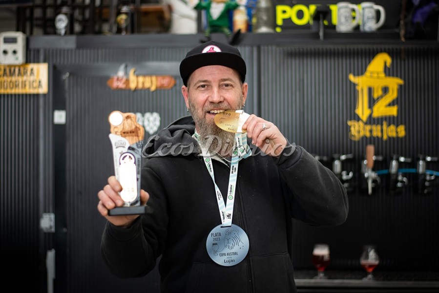 Una cerveza necochense con toques mágicos, medalla de oro internacional