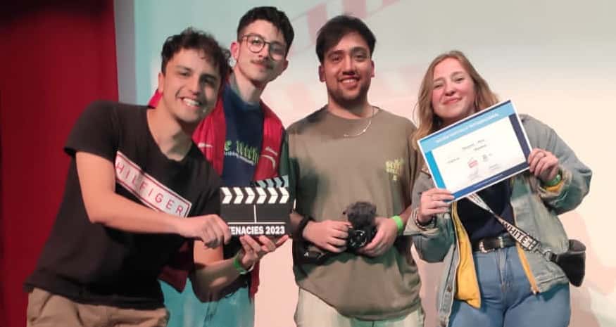 Necochense premiado por un videoclip en Uruguay