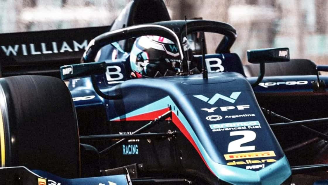Franco Colapinto cumplió con su primera clasificación en la Fórmula 2