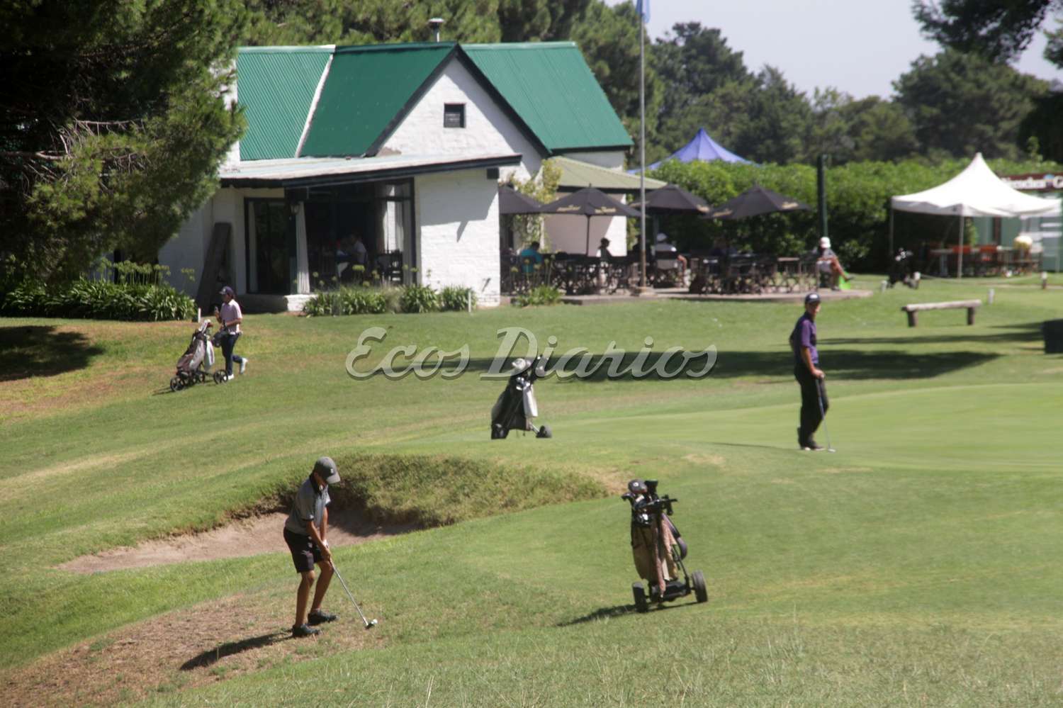 Golf: variada actividad intersemanal en el club local
