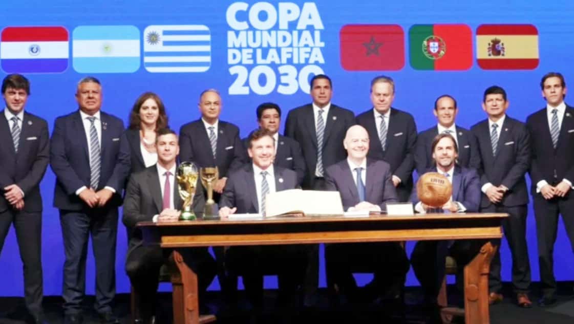 FIFA y Conmebol oficializaron la realización del Mundial 2030 en Sudamérica