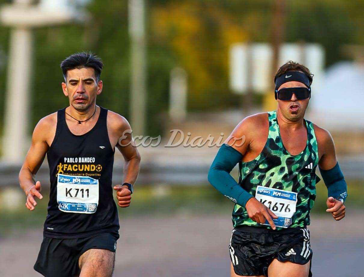 Maratón de Mendoza: buena participación de corredores necochenses