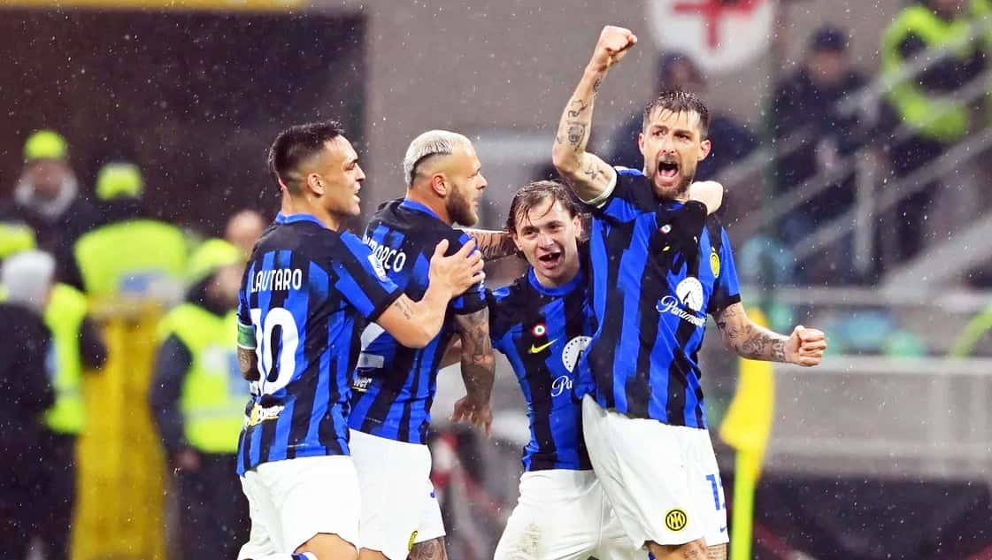 Inter le ganó a Milan y dio la vuelta olímpica tras el clásico