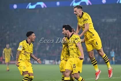 Hummels le dio la victoria al Borussia Dortmund sobre PSG