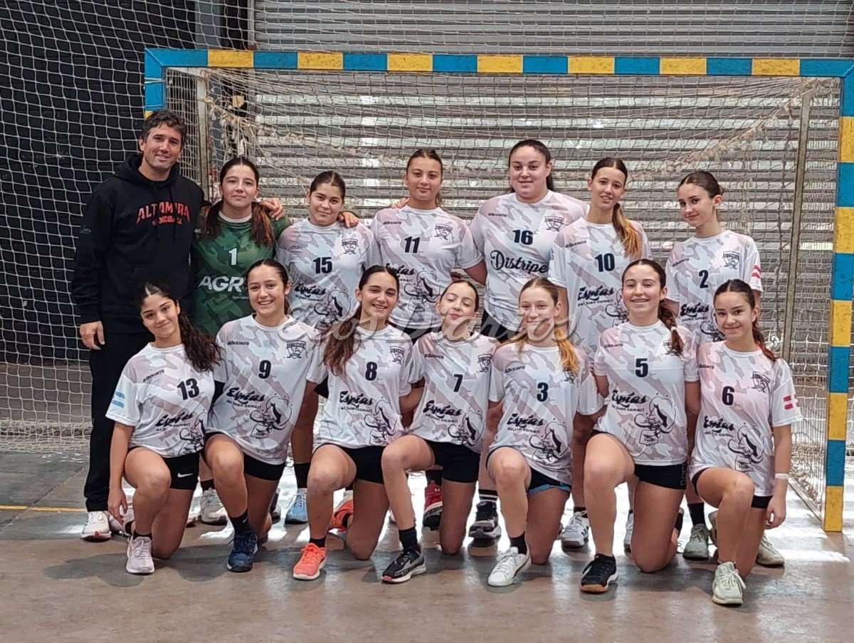 Handball: Altamira logró una buena victoria en Mayores damas