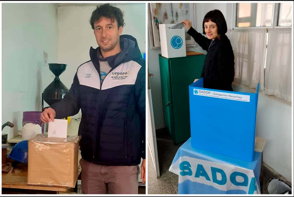 Elección de delegados en Urgara y en Sadop