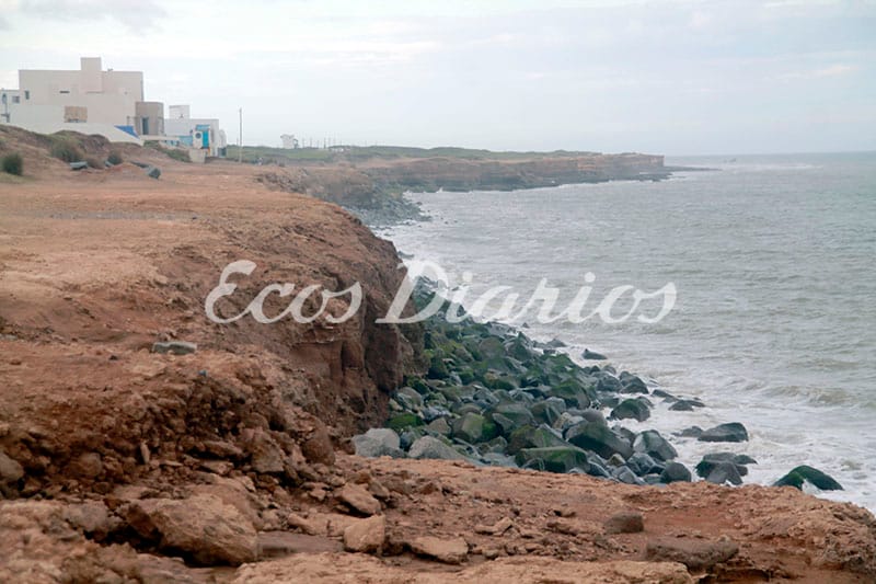 Quequén: preocupación por la erosión costera
