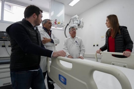 Vidal inauguró en Mercedes la refacción de la guardia hospitalaria número 50