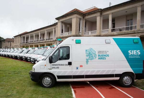 Nueva ambulancia para la región sanitaria VIII
