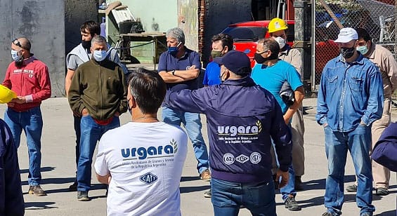 Urgara continúa con su reclamo salarial en el ámbito portuario
