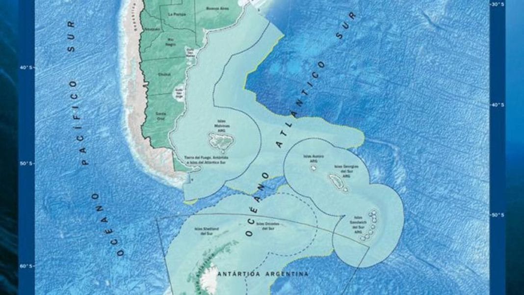 Gobierno acusa a Chile de intentar apropiarse de parte de plataforma continental