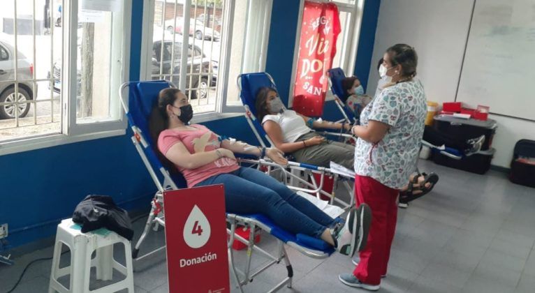 Medio millón de personas donaron sangre en los últimos tres años en la provincia