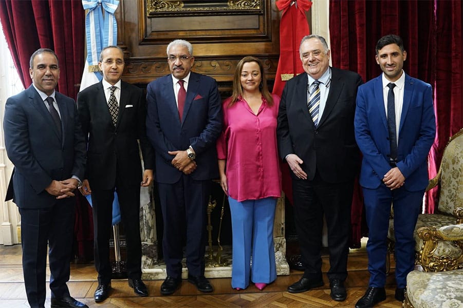 Cecilia Moreau recibió en Diputados al Vicepresidente de la Cámara de Representantes del Reino de Marruecos