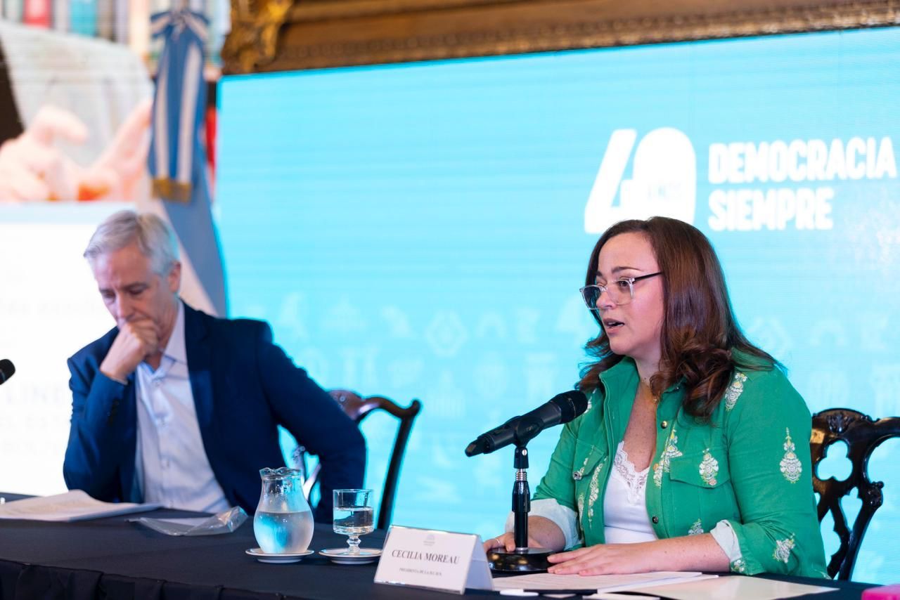 Cecilia Moreau pidió “construir acuerdos básicos para mejorar la calidad de vida de los argentinos y argentinas”