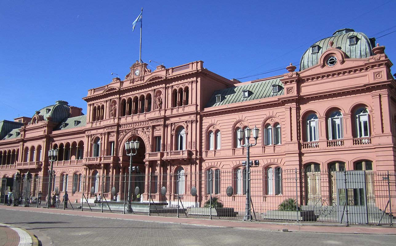 Casa Rosada. En menos de dos semanas asumirá el nuevo gobierno