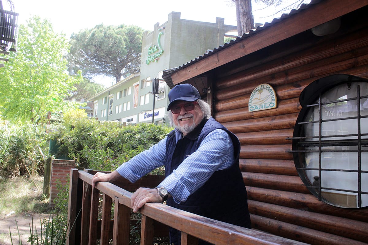 Miguel Anzel es el presidente de la Sociedad de Fomento de Cariló y uno de los impulsores del modelo de sustentabilidad de la localidad balnearia