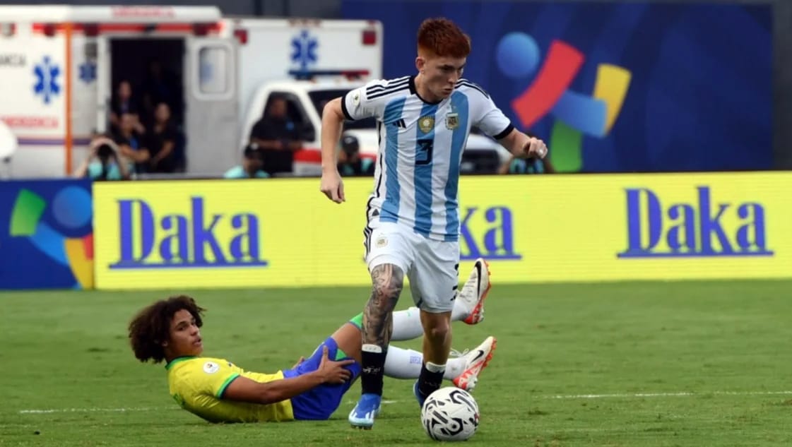 Argentina le ganó 1 a 0 a Brasil y se clasificó a los Juegos Olímpicos