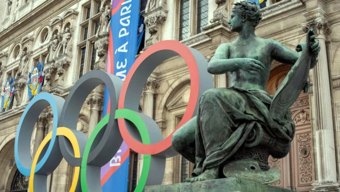 París ya luce vestimenta olímpica en todos sus rincones. Foto: Le Monde