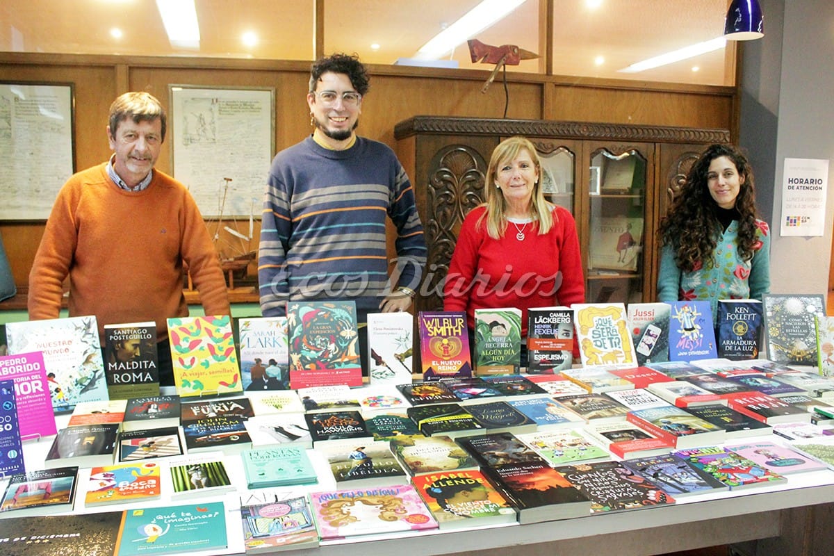 El Centro Cultural presentó los ejemplares que adquirieron en la Feria del Libro en Buenos Aires