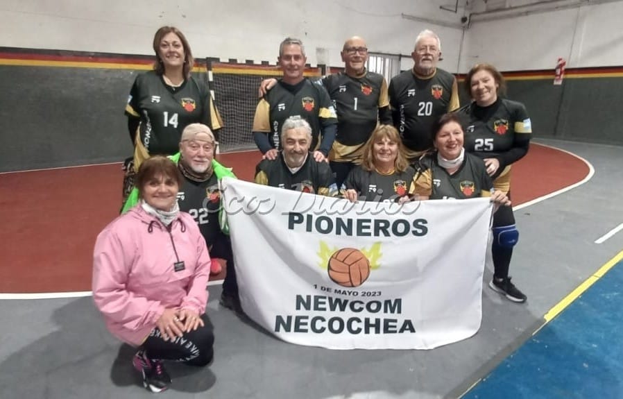 El equipo de Pioneros. Clasificó y disputará la fase regional de los Juegos Bonaerenses