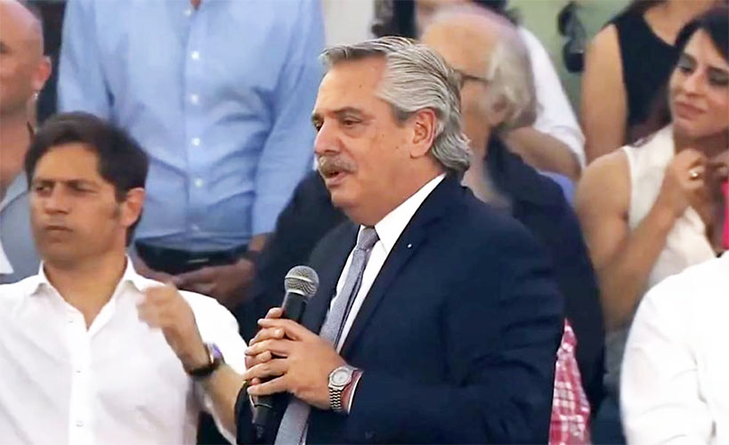 Acto de campaña a 11 años del fallecimiento de Néstor Kirchner – Ecos ...