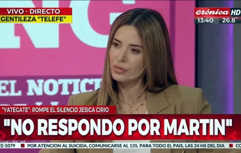 Jesica Cirio rompe el silencio No entiendo de dónde salió lo de los