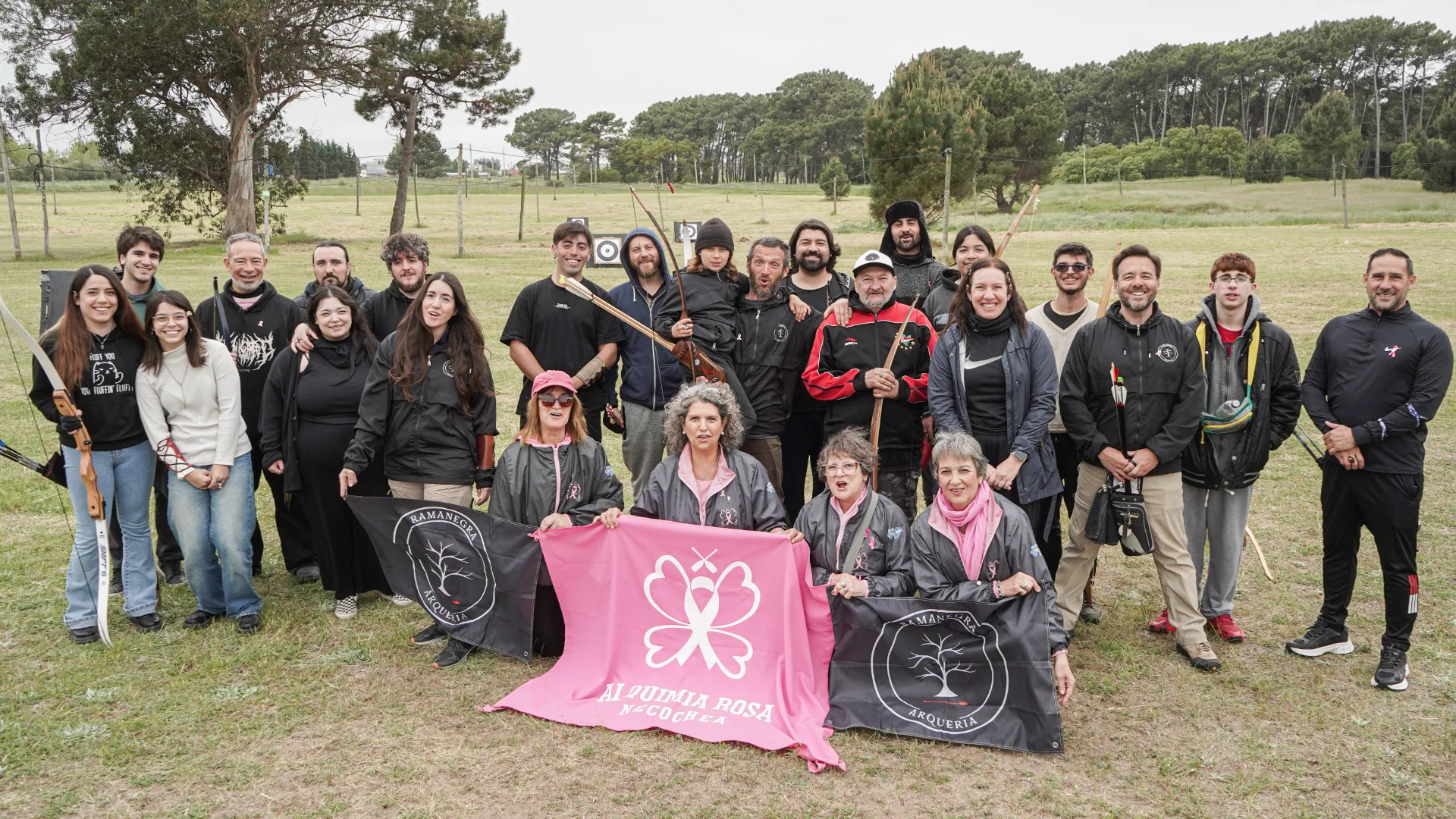Necochea holds walks and archery for breast cancer awareness